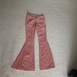 Altar'd State Pink Flare Pants